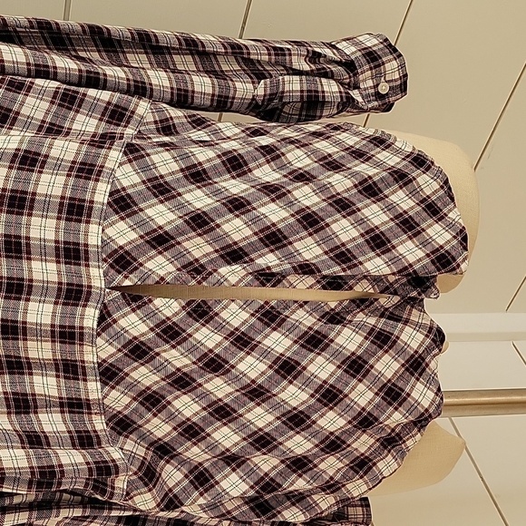 Lucky Brand medium plaid flannel shirt - Picture 3 of 6